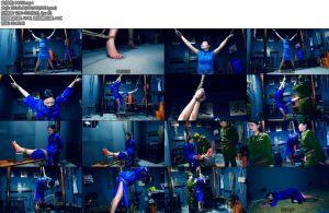 [胜景影视] 炼狱英魂上集联络员被叛徒出卖被特务抓捕后遭受女特务的鞭打坐老虎凳吊绑等酷刑-丝依依