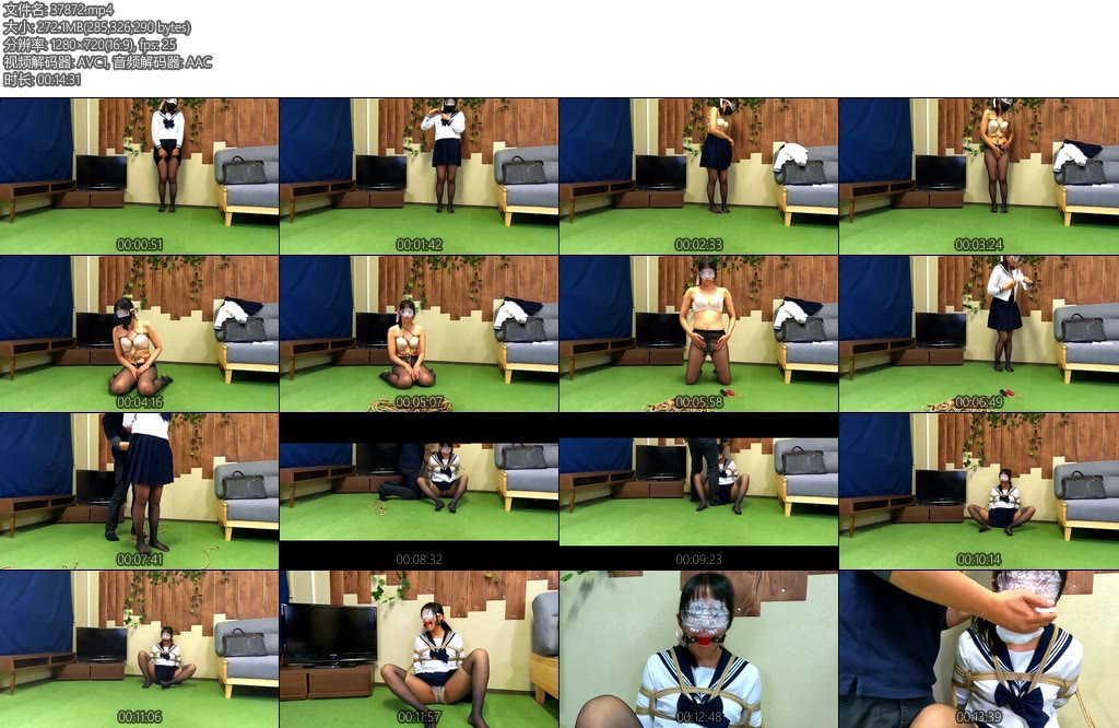 [亚洲绳艺] ドラマ仕立女子校生みきひみつの特別教室-丝依依