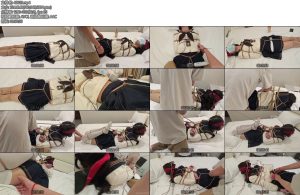 [乐鱼原创] 送上门的小m驷马放置M腿郊狼jk白丝电击GC口球挠痒-丝依依