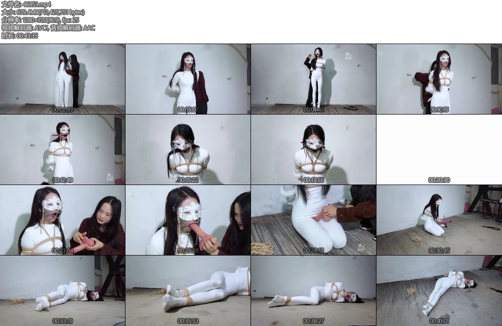 [樱束原创] 纯洁女侠为救妹妹只能妥协沦为歹徒玩物被捆绑跪着鞭打Y具深喉羞辱折磨口球紧塞Y具震穴羞耻强G纯洁女侠为救妹妹忍辱负重-丝依依