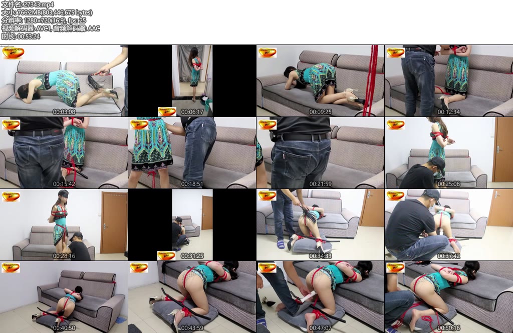 [魅影空间] pin美奴连衣裙近一小时调教1紧缚起来先带到户外转转紧张湿润后2开脚跪缚SPSP3蛋蛋鞭阴棒棒直接飞天-丝依依