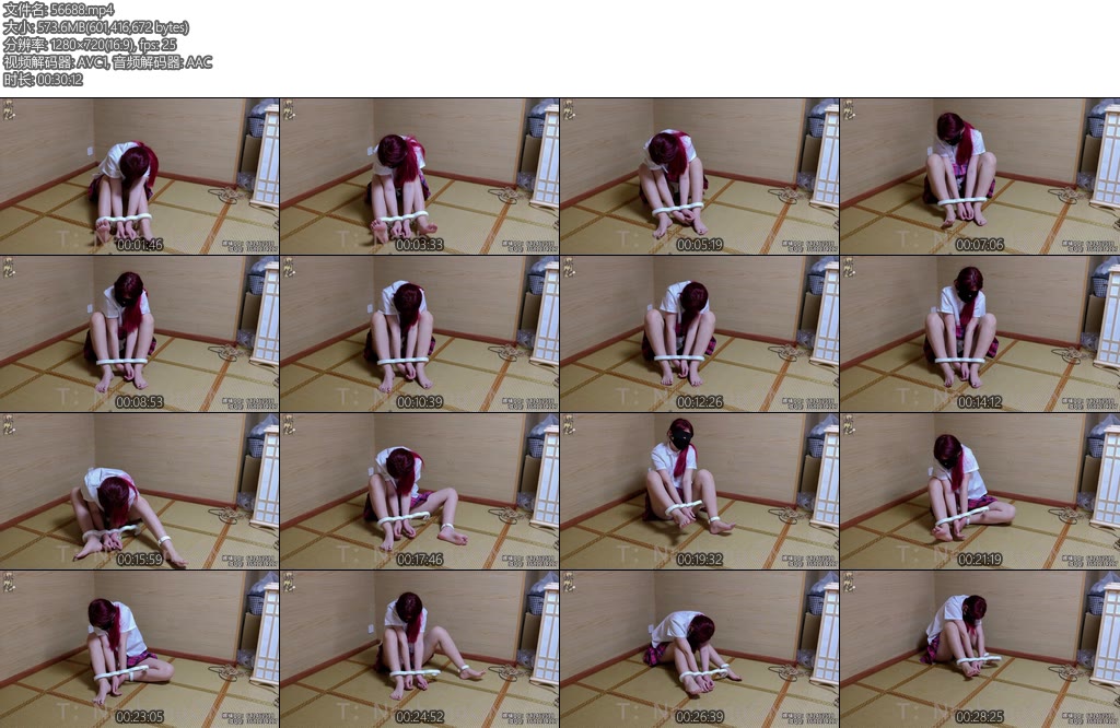 [娜绳原创] 半青新模登场体验一字铐-丝依依