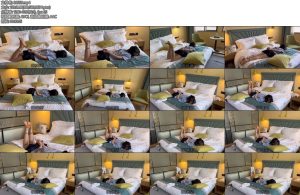 [亚洲绳艺] 黑玄策 蓝jk少女脚镣驷马女囚-丝依依