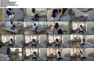 [新月原创] 荷露微剧情宿舍镣铐偷袭睡觉被铐脚又被羞耻铐在床架上挣扎玩弄-丝依依