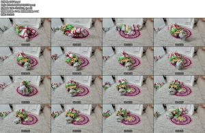 [MS原创] 坎喵原神cos草神纳西妲白丝驷马放置折腿跪吊-丝依依