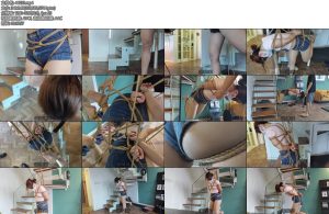 [菠萝原创] 菠萝摄影 调教财务刘姐的真实故事第二十二集初尝试吊绑忍耐巨疼玩脚捏胸吊起来超怕痒-丝依依