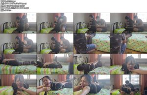 [WN原创] 美人小舔犬诺诺登场，喉舌口水收集，欧式驷马，玩哭了-丝依依