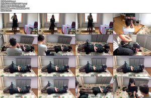 [WN原创] 美少女欣妍假装外出放置实验-丝依依