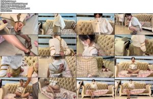 [Lamu原创] 甜美原声演出小姐姐为你讲解遇到束缚自救指南全程高能花式道具丰富中文字幕还有精彩的访谈环节-丝依依