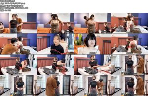 [默示录] 缚艺录小音你想来体验绳艺么我想那就来封嘴一波然后双人缚互相挣脱吧-丝依依