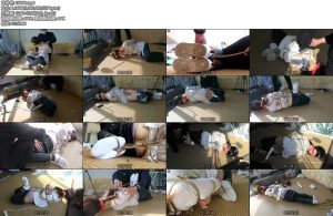 [绳之韵] 敬业的女销售小凡驷马紧缚，股绳深陷、沉默羔羊的110分钟炼狱-丝依依