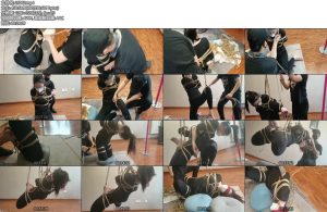 [一绳所爱] 韩露无聊玩悬吊-丝依依