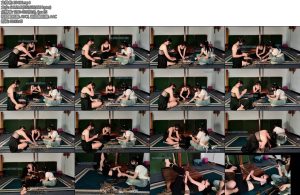 [山鬼原创] 十八岁女高三个女生玩纸牌游戏输了被绑起来折磨结果被反扑-丝依依