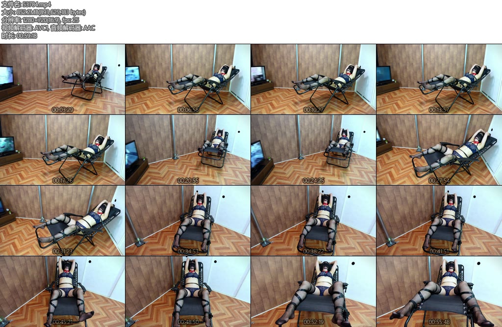 [亚洲绳艺] 初体験ビヤク焦らし拘束椅子First experience Teasing and restraining with aphrodisiac-丝依依