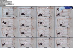 [亚洲绳艺] 伪娘绳奴潇潇04白色油光丝袜紧身衣单腿吊榨精-丝依依