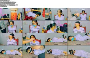 [亚洲绳艺] 美丽修女的陷阱修女向她的老板申请加薪老板同意了一些条件如果修女想让她的请求得到批准她必须在10分钟内解开自己的绳子这个修女能完成挑战吗-丝依依