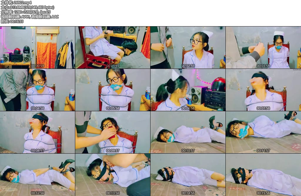 [亚洲绳艺] 美丽修女的陷阱修女向她的老板申请加薪老板同意了一些条件如果修女想让她的请求得到批准她必须在10分钟内解开自己的绳子这个修女能完成挑战吗-丝依依