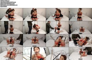 [随心原创] 诺米床上的调戏膝盖跪地吊起分腿刺激-丝依依