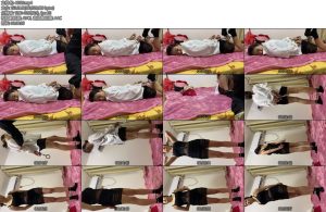 [皖北原创] 皖北绳艺 凡凡大奶金属初体验手铐脚镣-丝依依