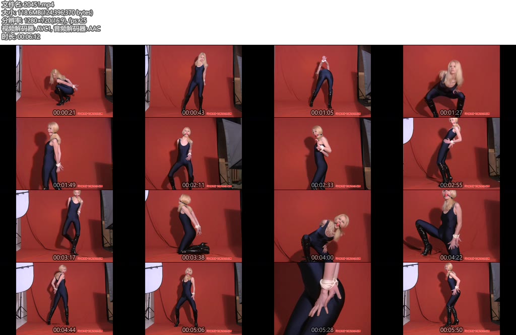 [欧美绳艺] Spandex Bondage No.060-丝依依