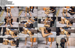 [雨辰原创] 见见受刑实录（上集）内衣K9吊缚玩X虐Y强G凌辱玩脚打屁股精彩对白娇喘不断-丝依依