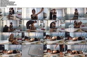 [蔚蓝艺束] 小羊的口水盛宴2，日式股绳超紧缚-丝依依