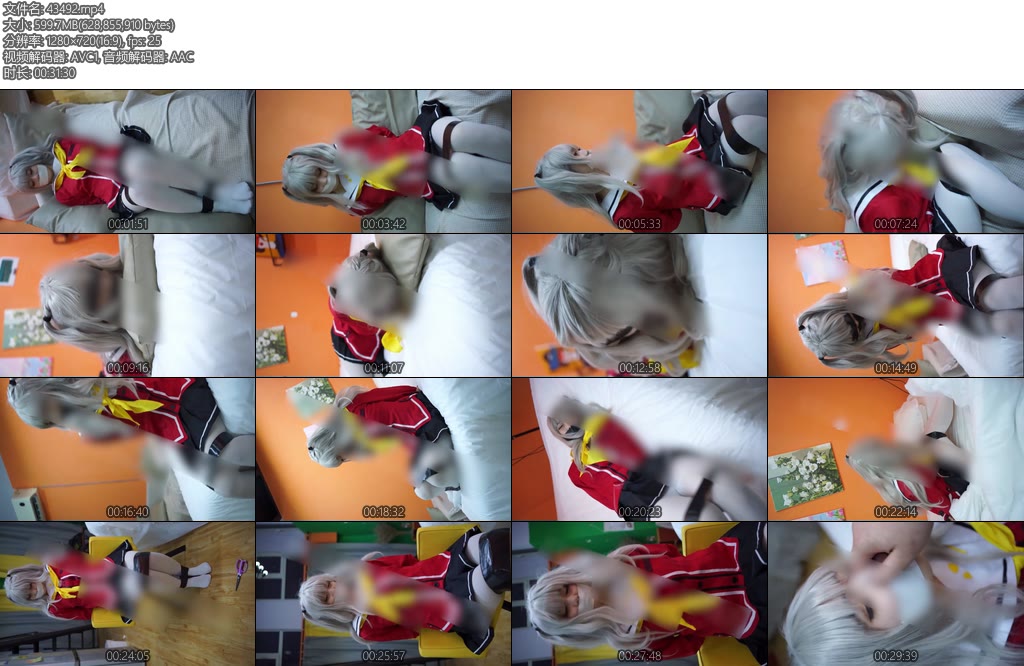 [Chrisgag] 友利奈绪遭遇入室绑架-丝依依