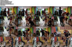 [JS原创] 沐兮直臂捆绑圣诞女郎短靴抚摸鞭打-丝依依