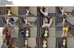 [一绳所爱] 卢曼莹被手铐脚镣锁在柱子上-丝依依