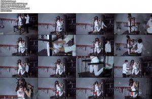 [樱束原创] 汐洛不好好吃饭被主人刑凳罚跪-丝依依