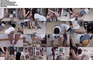 [菠萝摄影] 新模蔡老师（第二集）超御对白调教双M上命令皮鞭狗链跪爬黑灰肉丝高跟-丝依依