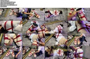 [老癸原创] 小M控制高C日式折腿X_XAV绑边控放置玩X虐Y羞辱踩踏玩弄娇喘惨叫-丝依依