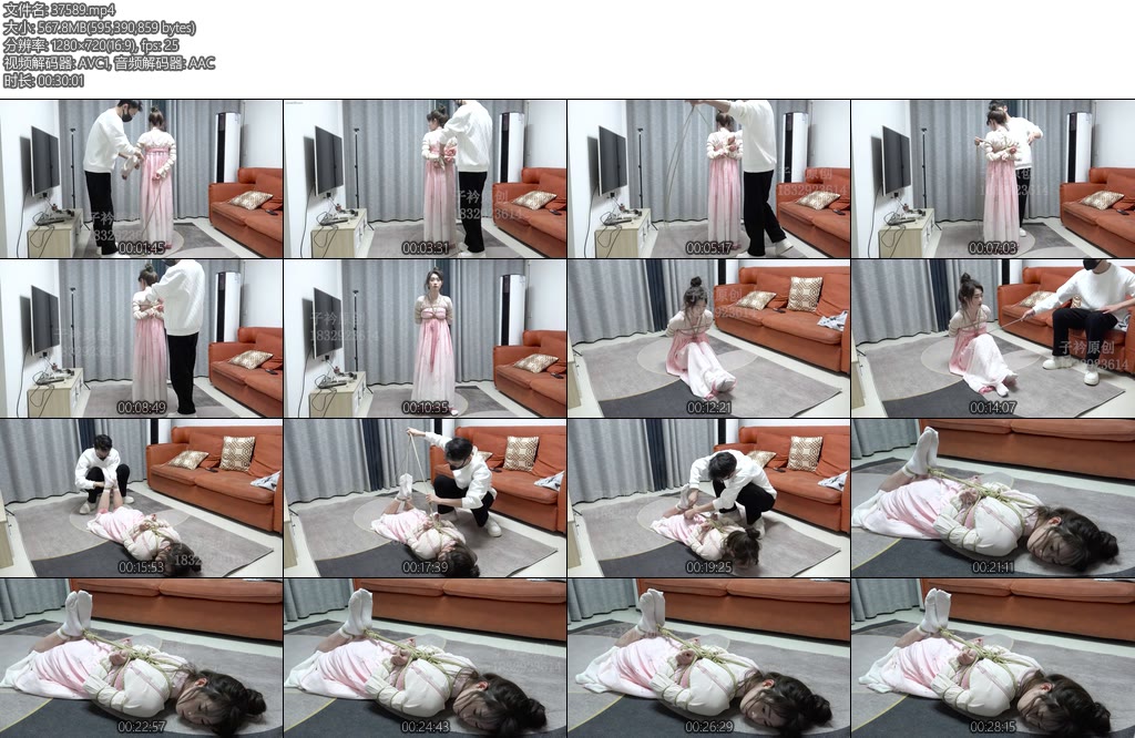 [子衿原创] 1230千千汉服五花驷马放置-丝依依