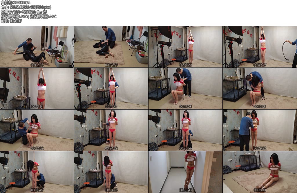 [随心原创] 妍妍 被拷问的体育生-丝依依