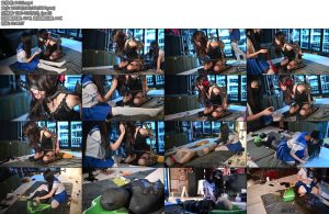 [绳欲club] 小王老师居家睡袍最后一部暴虐金属拘束架郊狼TK挣脱无用深hou丝袜绷带木乃伊多层套头全包纸巾喷水ZX-丝依依