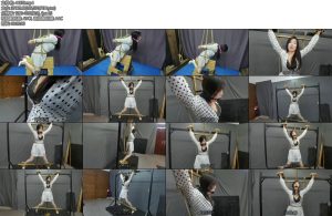 [飞天原创] 李然竞敢挑战木马和拘束架2小时放置被折磨的B疼了7天7夜,挑战能否成功-丝依依