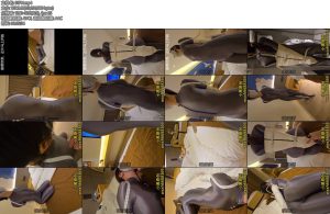 [小黑原创] 精致短片全包紧身衣真空无内视频中明显激凸单手套拘束-丝依依