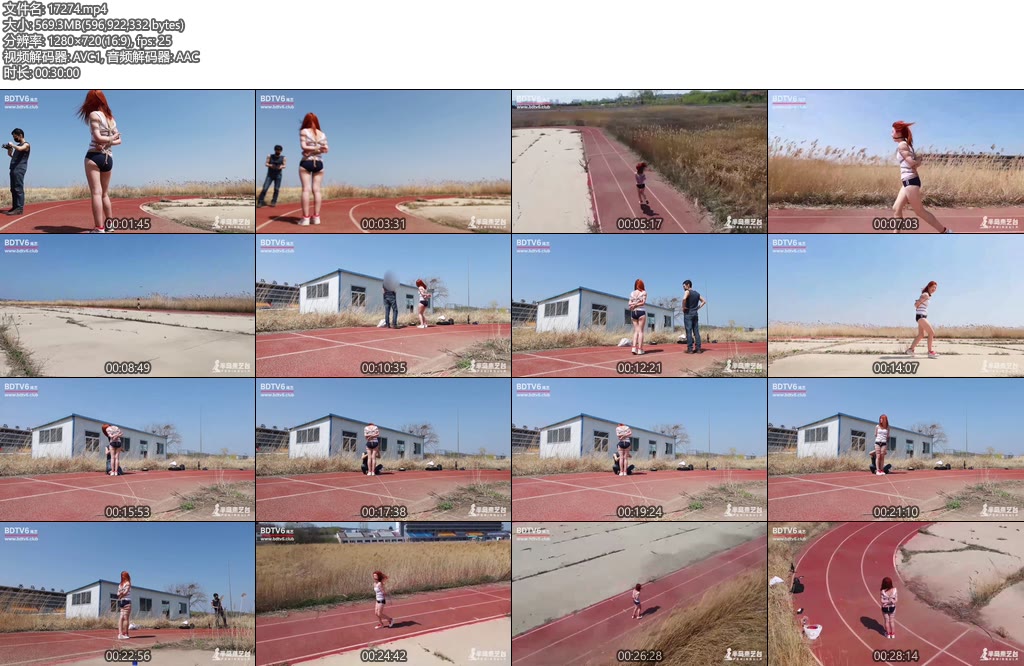 [半岛束艺] 运动员苏心的日常体能训练-丝依依