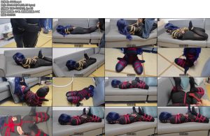 [BGM原创] 落落028落落和小姐姐玩驷马折腿缚-丝依依