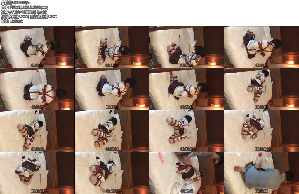 [亚洲绳艺] 丝带后高手折腿郊狼电击最后手动强高-丝依依