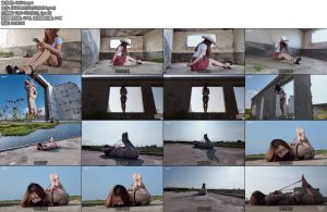 [半岛束艺] 布玛野外自缚一时爽不知何时就落网-丝依依