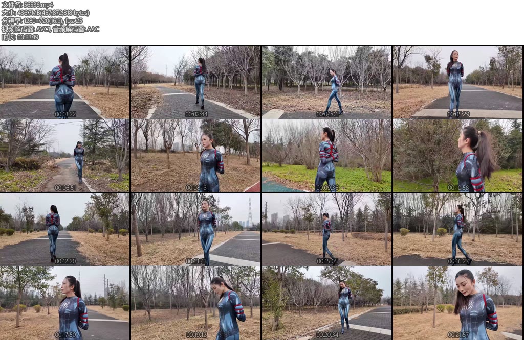 [李大侠] 女蜘蛛户外散步-丝依依