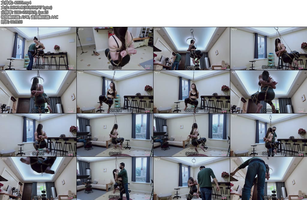 [半岛束艺] 奎因蹲坑式悬吊-丝依依