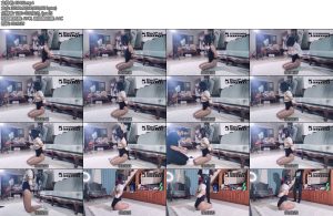 [BadCat] 咲希舞蹈服罚跪2咲希麻绳紧缚舞蹈服跪坐挣扎-丝依依