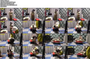 [美曦原创] 瑜伽裤直臂并肘驷马吊头篇欧式直臂并肘驷马口水篇一身瑜伽服的敏儿被绑成欧式直臂驷马放置收集口水这次能挑战多长时间呢我们拭目以待把-丝依依