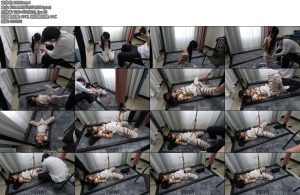 [HUI原创] 迎接新的一年潼潼果体围裙真空白丝开腿固定放置炮机强制GC-丝依依