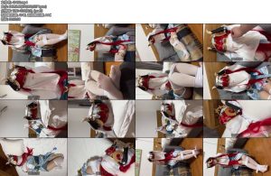 [Chirsgag] 妮露被入室绑架堵嘴封嘴惨遭玩弄-丝依依