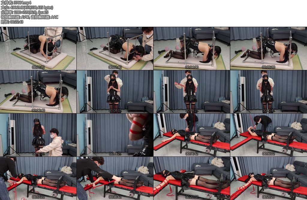 [心悦艺束] 离谱少女离谱少女来找保安自首说自己犯了严重错误要先把她铐起来免得她扛不住想跑保安觉得非常离谱但是拗不过妹子-丝依依