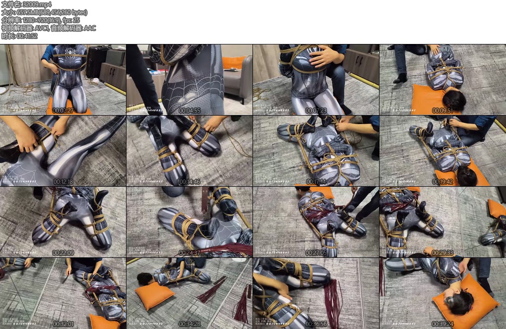 [老癸原创] 珊珊蜘蛛侠驷马散鞭手拍TK羞辱打脚心打屁股-丝依依