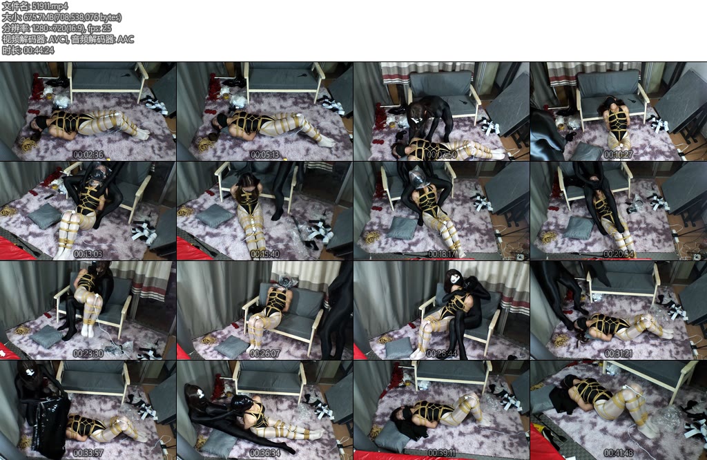 [安安的安] 歆月与安安双马尾油亮白丝体操服全身严密束缚胶带封嘴全程强制呼控挣扎盛宴白丝玉足不停抓挠全力挣扎却毫无作用下面全程开启浑身抖动不停完全变成任人玩弄的白丝玩偶-丝依依